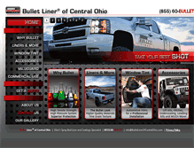 Tablet Screenshot of bulletlinerofcentralohio.com